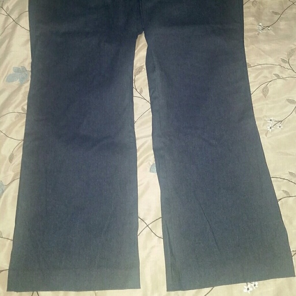 Lane Bryant Boot Cut Trousers, Size 28R - Picture 2 of 4
